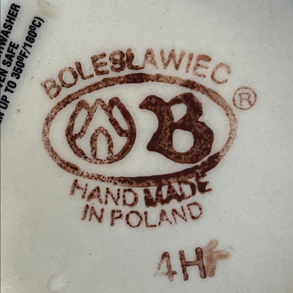 Boleslawiec Polish Pottery Strawberry Teapot - Picture 13 of 14